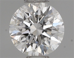 Foto Diamante Natural 0.40 quilates, Redondo , Color D, claridad VVS1 y certificado GIA de