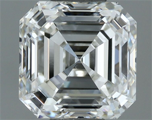 Picture of Natural Diamond 1.03 Carats, Asscher with  Cut, G Color, VS2 Clarity and Certified by IGI