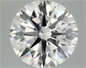 Del inventario de diamantes de laboratorio, 3.09 quilates, Redondo , Color G, claridad VS1 y certificado IGI