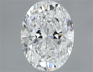 Picture of Natural Diamond 0.72 Carats, Oval with  Cut, G Color, VS2 Clarity and Certified by GIA