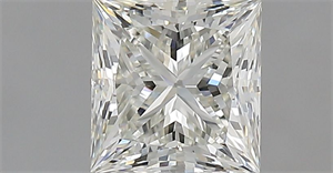 Picture of Natural Diamond 1.01 Carats, Princess with  Cut, J Color, VVS1 Clarity and Certified by GIA