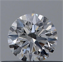 Natural Diamond 0.40 Carats, Round with Excellent Cut, E Color, VVS2 Clarity and Certified by GIA