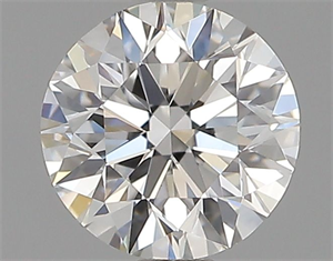 Picture of Natural Diamond 0.50 Carats, Round with Very Good Cut, F Color, VS1 Clarity and Certified by GIA