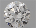 Natural Diamond 0.40 Carats, Round with Very Good Cut, E Color, SI1 Clarity and Certified by GIA