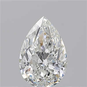 Picture of Natural Diamond 0.70 Carats, Pear with  Cut, H Color, VS1 Clarity and Certified by GIA