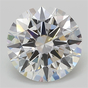 Picture of Lab Grown Diamond 3.01 Carats, Round with Ideal Cut, D Color, VVS1 Clarity and Certified by IGI