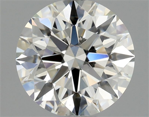 Picture of Natural Diamond 0.74 Carats, Round with Excellent Cut, J Color, VS2 Clarity and Certified by GIA