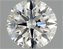 Diamante Natural 0.74 quilates, Redondo , Color J, claridad VS2 y certificado GIA
