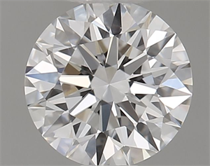 Foto Diamante Natural 0.43 quilates, Redondo , Color D, claridad VVS1 y certificado GIA de