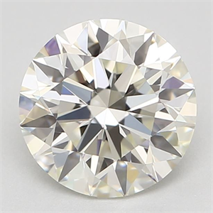 Foto Diamante Natural 0.80 quilates, Redondo , Color K, claridad VVS2 y certificado GIA de