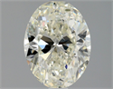 Diamante Natural 1.50 quilates, Ovalado , Color J, claridad SI2 y certificado HRD