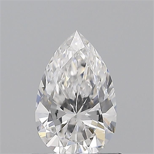 Foto Diamante Natural 0.70 quilates, De pera , Color E, claridad VS2 y certificado GIA de