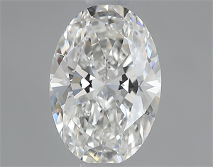 Picture of Natural Diamond 0.70 Carats, Oval with  Cut, G Color, SI1 Clarity and Certified by GIA