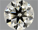 Natural Diamond 1.00 Carats, Round with Very Good Cut, N Color, SI1 Clarity and Certified by GIA