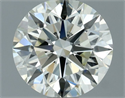Diamante Natural 1.13 quilates, Redondo , Color K, claridad VVS2 y certificado IGI
