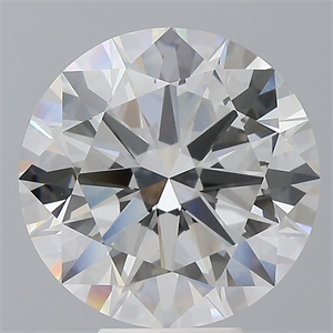 Picture of Lab Grown Diamond 7.01 Carats, Round with Excellent Cut, F Color, VVS2 Clarity and Certified by IGI