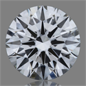 Lab Grown Diamond 1.20 Carats, Round with Ideal Cut, E Color, VS1 Clarity and Certified by IGI