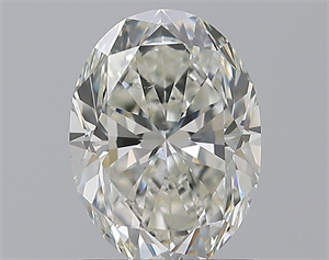 Picture of Natural Diamond 1.50 Carats, Oval with  Cut, I Color, SI1 Clarity and Certified by GIA