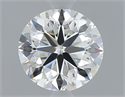Natural Diamond 0.70 Carats, Round with Very Good Cut, F Color, VVS1 Clarity and Certified by GIA