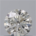 Diamante Natural 0.50 quilates, Redondo , Color H, claridad IF y certificado GIA