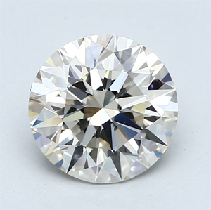 Foto Diamante Natural 2.80 quilates, Redondo , Color K, claridad IF y certificado GIA de