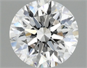 Lab Grown Diamond 2.10 Carats, Round with Excellent Cut, D Color, VVS2 Clarity and Certified by IGI