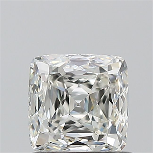 Picture of Natural Diamond 0.91 Carats, Cushion with  Cut, I Color, VVS1 Clarity and Certified by GIA