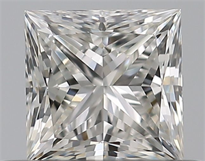 Foto Diamante Natural 0.40 quilates, Princesa , Color H, claridad VVS1 y certificado GIA de