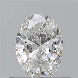 Picture of Natural Diamond 0.50 Carats, Oval with  Cut, G Color, VVS1 Clarity and Certified by GIA