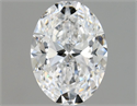 Diamante Natural 0.70 quilates, Ovalado , Color D, claridad SI1 y certificado GIA