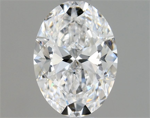 Foto Diamante Natural 0.70 quilates, Ovalado , Color D, claridad SI1 y certificado GIA de