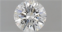 Natural Diamond 0.40 Carats, Round with Excellent Cut, F Color, VVS1 Clarity and Certified by GIA