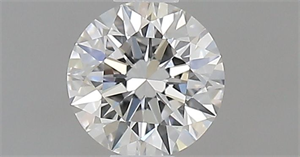Picture of Natural Diamond 0.40 Carats, Round with Excellent Cut, F Color, VVS1 Clarity and Certified by GIA