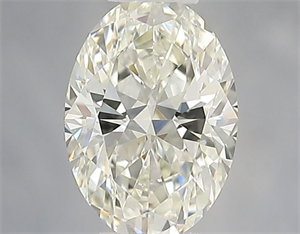 Picture of Natural Diamond 0.53 Carats, Oval with  Cut, I Color, VVS1 Clarity and Certified by IGI
