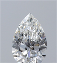 Natural Diamond 0.30 Carats, Pear with  Cut, G Color, VS1 Clarity and Certified by GIA