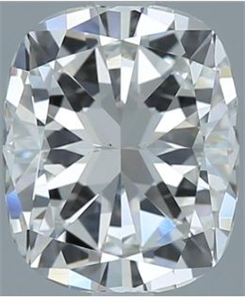 Foto Diamante Natural 1.50 quilates, Del cojín , Color F, claridad SI1 y certificado GIA de