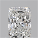 Diamante Natural 0.70 quilates, Radiante , Color G, claridad VVS2 y certificado GIA