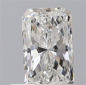 Picture of Natural Diamond 0.56 Carats, Radiant with  Cut, G Color, VVS2 Clarity and Certified by GIA