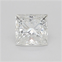 Diamante Natural 0.70 quilates, Princesa , Color H, claridad VS1 y certificado GIA