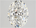 Diamante Natural 1.75 quilates, Ovalado , Color F, claridad VVS2 y certificado GIA