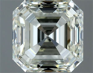 Foto Diamante Natural 1.00 quilates, Asscher , Color K, claridad VS1 y certificado IGI de