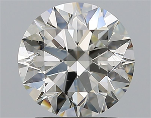 Foto Diamante Natural 2.00 quilates, Redondo , Color J, claridad SI2 y certificado GIA de