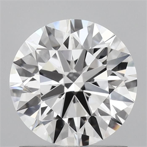 Picture of Lab Grown Diamond 1.24 Carats, Round with Ideal Cut, D Color, VS1 Clarity and Certified by IGI
