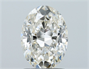 Natural Diamond 1.52 Carats, Oval with  Cut, J Color, VS2 Clarity and Certified by GIA
