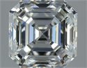 Natural Diamond 1.22 Carats, Asscher with  Cut, I Color, VS2 Clarity and Certified by GIA