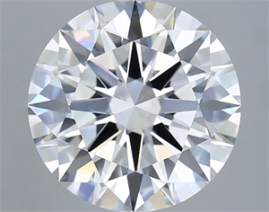 Picture of Lab Grown Diamond 6.02 Carats, Round with Excellent Cut, F Color, VVS2 Clarity and Certified by IGI