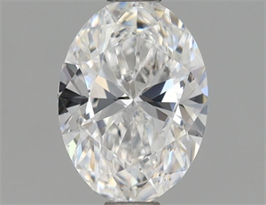 Picture of Natural Diamond 0.75 Carats, Oval with  Cut, D Color, VS2 Clarity and Certified by GIA