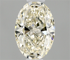 Picture of Natural Diamond 0.50 Carats, Oval with  Cut, J Color, IF Clarity and Certified by IGI