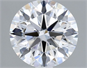 Del inventario de diamantes de laboratorio, 2.02 quilates, Redondo , Color D, claridad VVS2 y certificado IGI