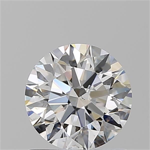 Picture of Natural Diamond 1.01 Carats, Round with Excellent Cut, E Color, SI1 Clarity and Certified by GIA